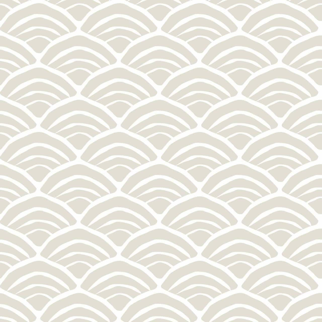 RoomMates Coastal Scallop Peel & Stick Wallpaper